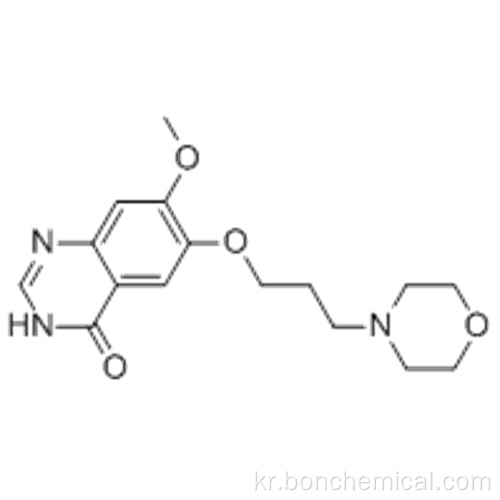 7- 메 톡시 -6- (3- 모르 폴린 -4- 일 프로 폭시) 퀴나 졸린 -4 (3H)-온 CAS 199327-61-2